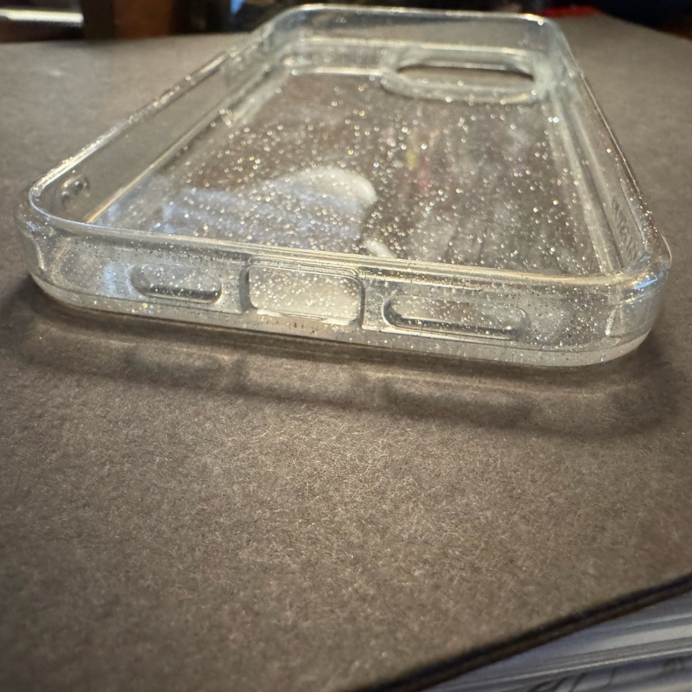Sparkling Transparent Phone Case - Picture 4 of 4